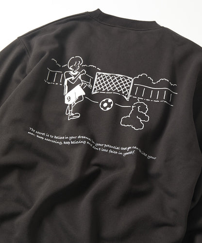 FREAK'S STORE x Tombonia Collaboration Football Back Print Sweatshirt 足球圖案大學T