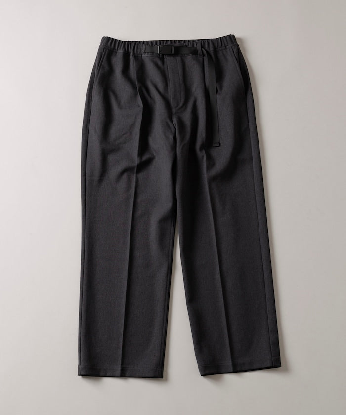 FREAK'S STORE T/R 編織腰帶休閒長褲