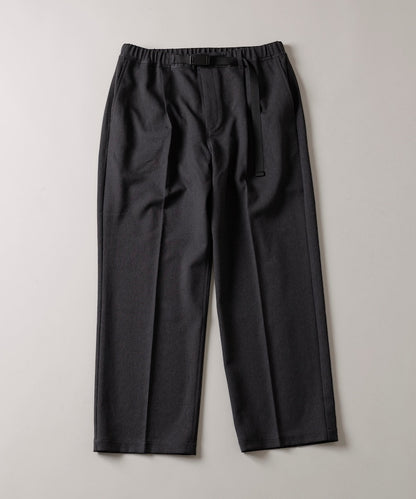 FREAK'S STORE T/R 編織腰帶休閒長褲