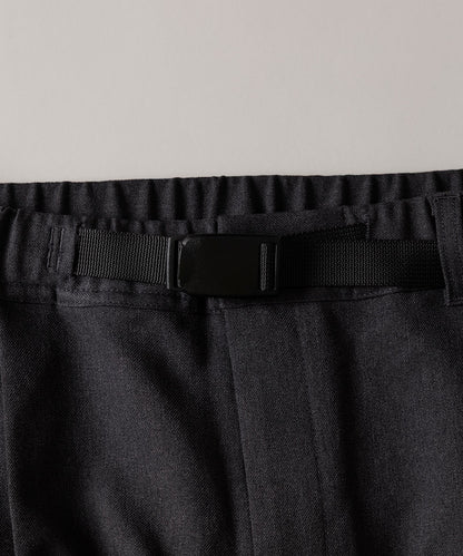 FREAK'S STORE T/R 編織腰帶休閒長褲