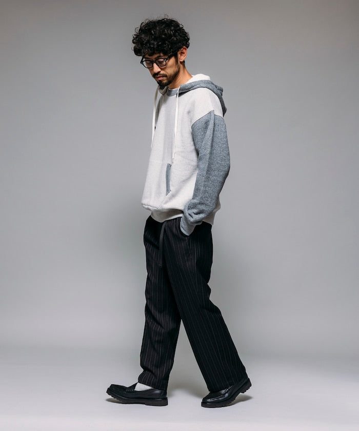 FREAK'S STORE T/R 編織腰帶休閒長褲