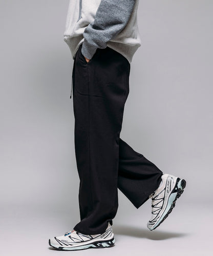 FREAK'S STORE T/R 編織腰帶休閒長褲