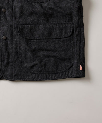 HINSON 寬鬆羊毛狩獵夾克外套