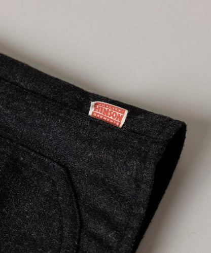 HINSON 寬鬆羊毛狩獵夾克外套