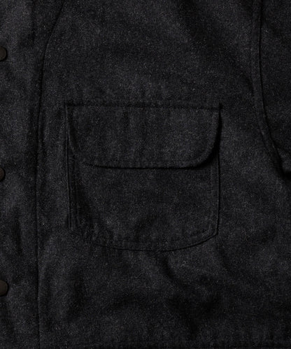 HINSON 寬鬆羊毛狩獵夾克外套