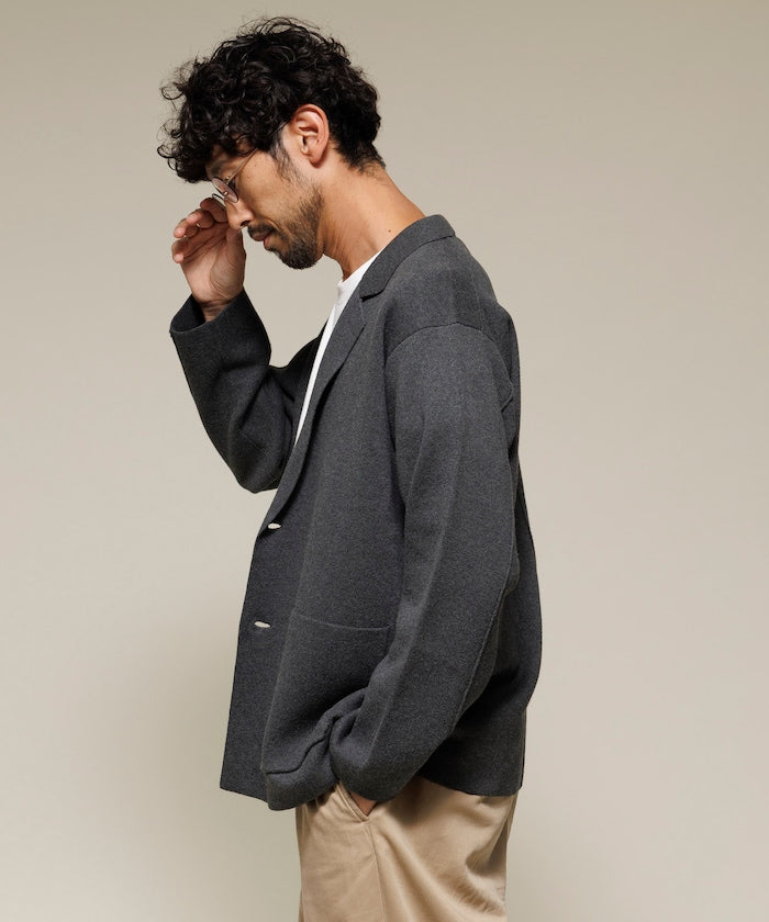 FREAK'S STORE Washable sweat-like Knit Jacket 經典針織外套