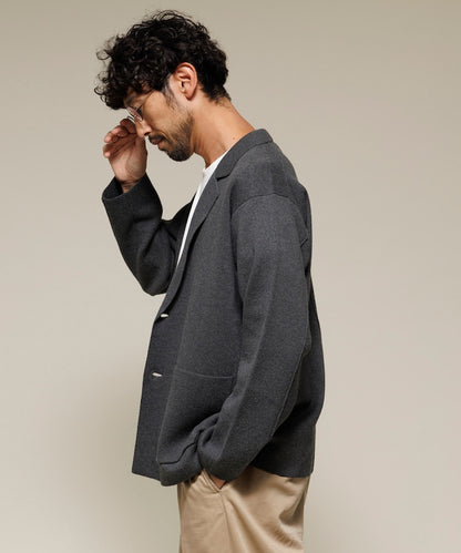FREAK'S STORE Washable sweat-like Knit Jacket 經典針織外套