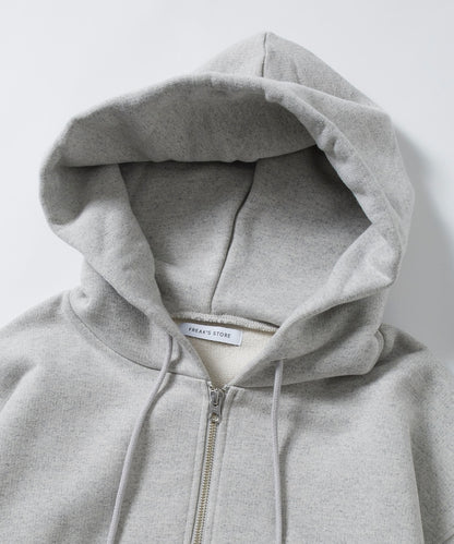 FREAK'S STORE COMFORT HEATHER 復古拉鍊連帽外套