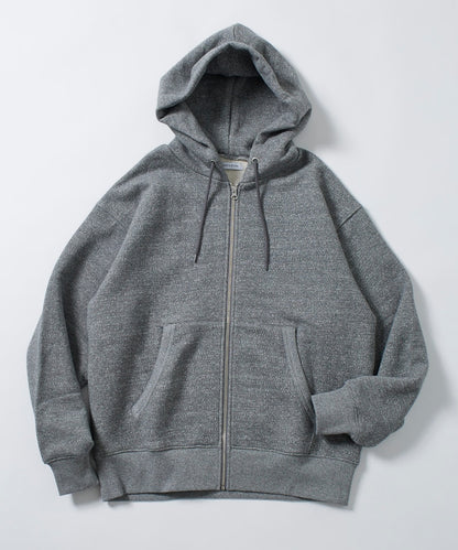 FREAK'S STORE COMFORT HEATHER 復古拉鍊連帽外套