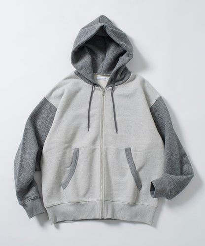 FREAK'S STORE COMFORT HEATHER 復古拉鍊連帽外套