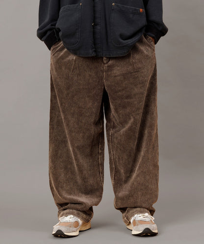 Firsthand Spindle corduroy tuck wide Pants 燈芯絨打褶休閒褲