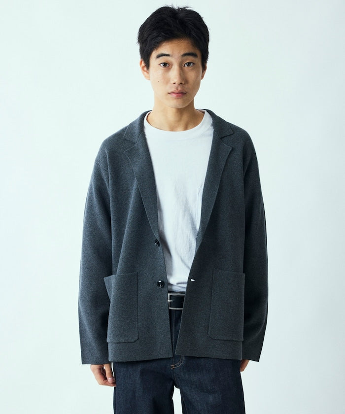 FREAK'S STORE Washable sweat-like Knit Jacket 經典針織外套