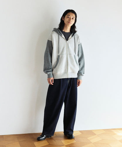 FREAK'S STORE COMFORT HEATHER 復古拉鍊連帽外套