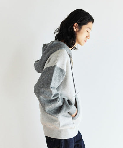 FREAK'S STORE COMFORT HEATHER 復古拉鍊連帽外套