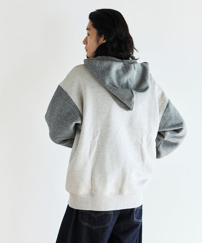 FREAK'S STORE COMFORT HEATHER 復古拉鍊連帽外套
