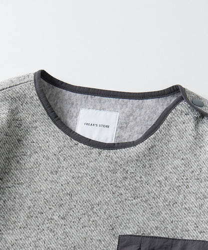 FREAK'S STORE Relaxed Fit Knit Fleece Spindle Pullover 寬鬆圓領羊毛針織衫