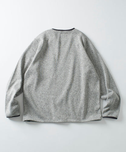 FREAK'S STORE Relaxed Fit Knit Fleece Spindle Pullover 寬鬆圓領羊毛針織衫