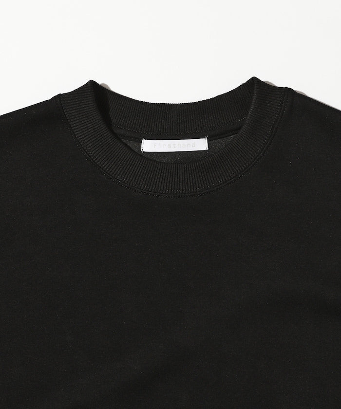 Firsthand 側邊口袋圓領抽繩大學T