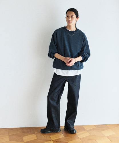 Firsthand Relaxed Fit Spindle Cutout Tops 寬版圓領大學T