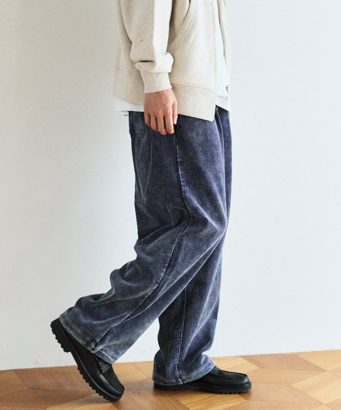 Firsthand Spindle corduroy tuck wide Pants 燈芯絨打褶休閒褲
