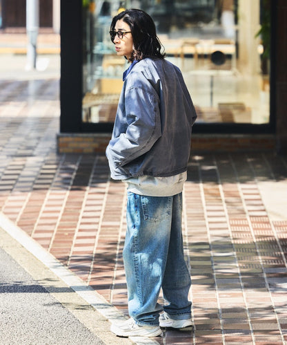 NAUTICA 復古刺繡LOGO鋪棉外套