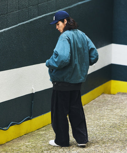 NAUTICA 復古刺繡標誌短版外套