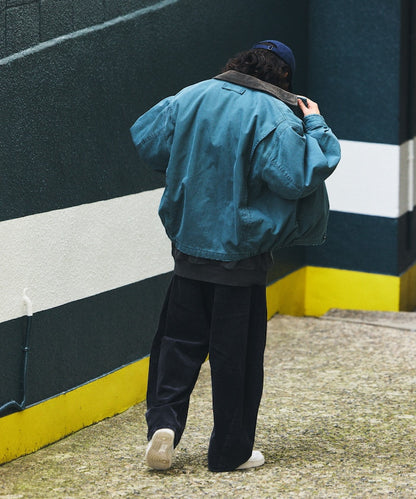 NAUTICA 復古刺繡標誌短版外套