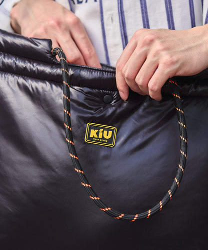 KiU Puffy paracord tote bag K003 大容量抽繩托特包