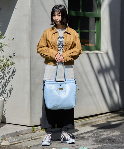 KiU Puffy paracord tote bag K003 大容量抽繩托特包