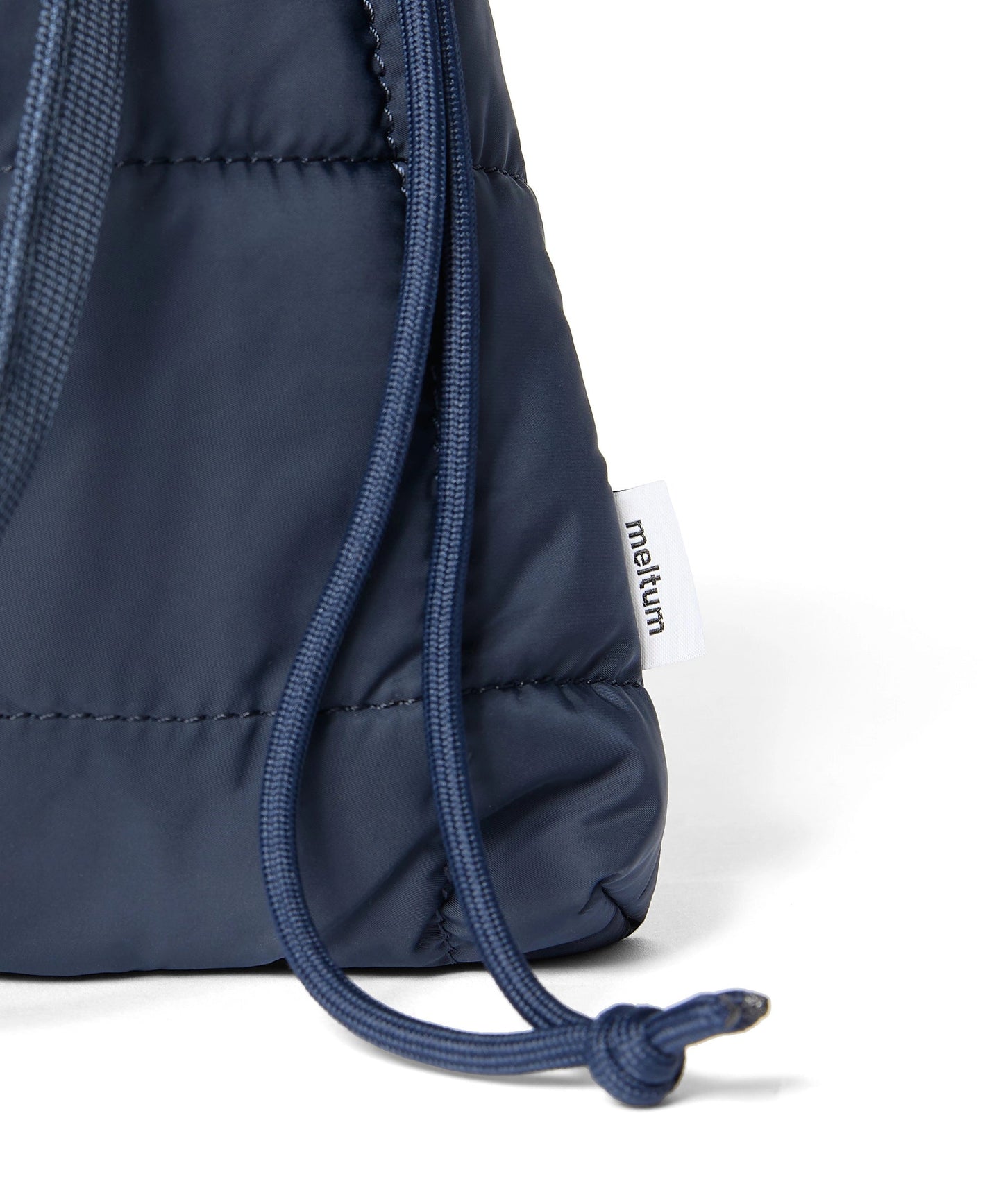 meltum QUILT SHOULDER POUCH 絎縫束口肩背小包