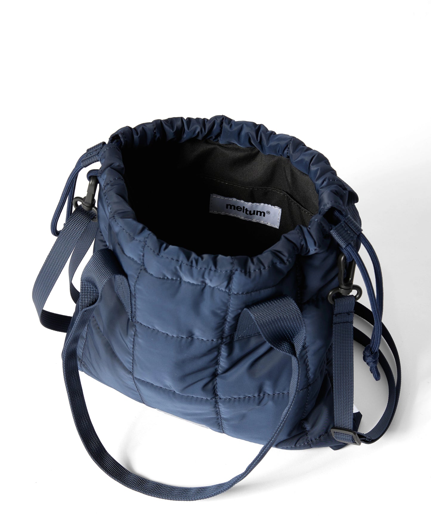 meltum QUILT SHOULDER POUCH 絎縫束口肩背小包