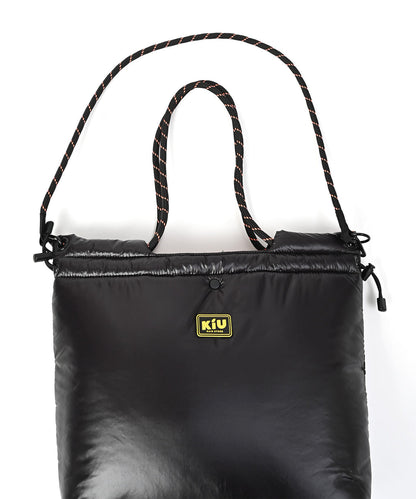 KiU Puffy paracord tote bag K003 大容量抽繩托特包